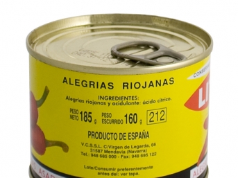 Alegrias Riojanas Asadas Lito 212 Etiquetado M