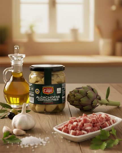 Corazones de alcachofa enteros IGP Tudela
